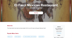 Desktop Screenshot of elfarolseattle.com